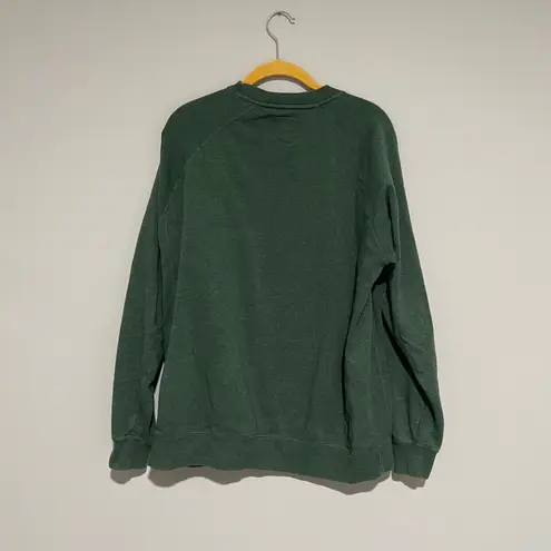Google dark green Crewneck pullover sweatshirt Size M