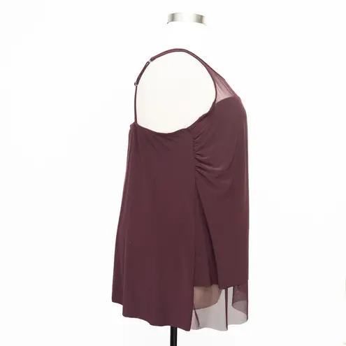 MiracleSuit - Mirage Shiraz Tiered Mesh Tankini Top