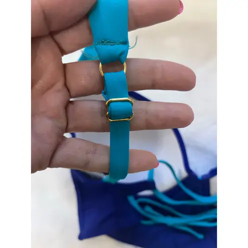 Tommy Bahama  Women's Colorblock Underwire‎ Bikini Top Size 36D