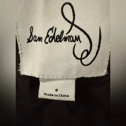 Sam Edelman  Protea Long Sleeve Satin Wrap Dress size 8 MSRP $138.00