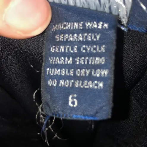 The Comfy Fundamental things size 6 Dress pants Black pants black pants work pants