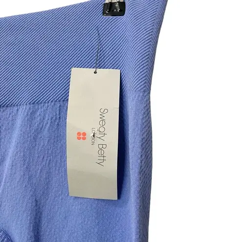Sweaty Betty NWT Mindful Yoga Leggings Women’s Size Medium Blue Seamless 7/8