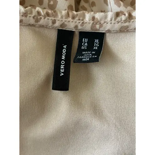 VERO MODA Vero Moda On or Off the Shoulder Ruched Dress Size XL