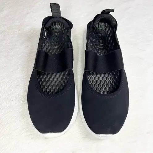 Crocs LiteRide Mary Jane Sneakers Black & White Size 7