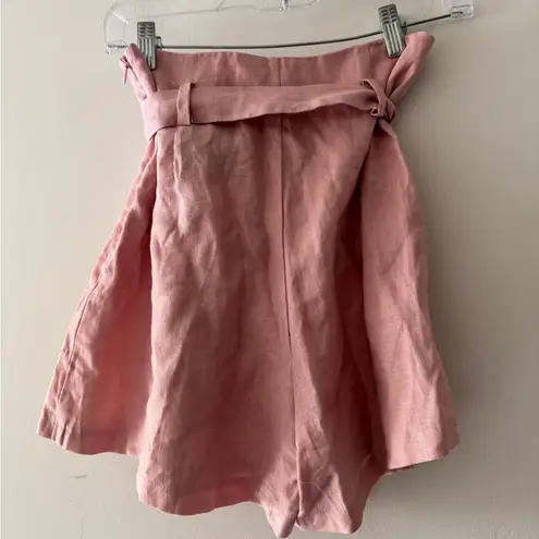 Etophe studios NEW!! Pink Tie Front Shorts