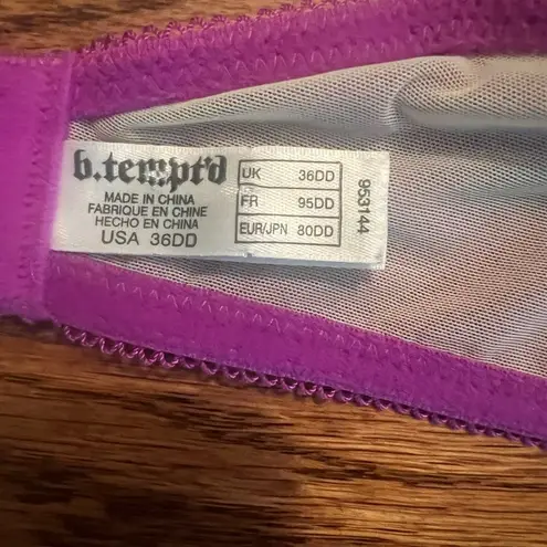 b.tempt’d by Wacoal Ciao Bella Balconette Bra – Purple – 36DD Size undefined