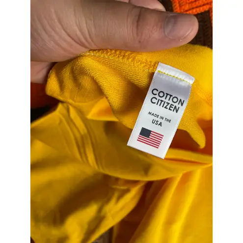 Cotton Citizen Yellow Sienna Bike Shorts NWT sz M