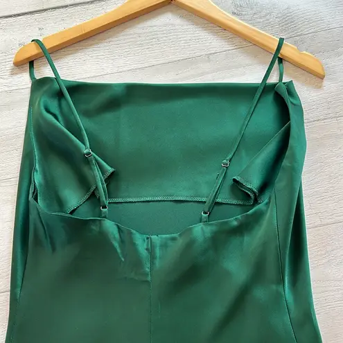 Petal and Pup Emerald Green Satin Dress US Size 6