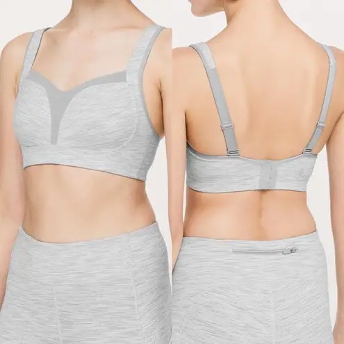 Lululemon  Light Gray Tata Tamer Sports Bra