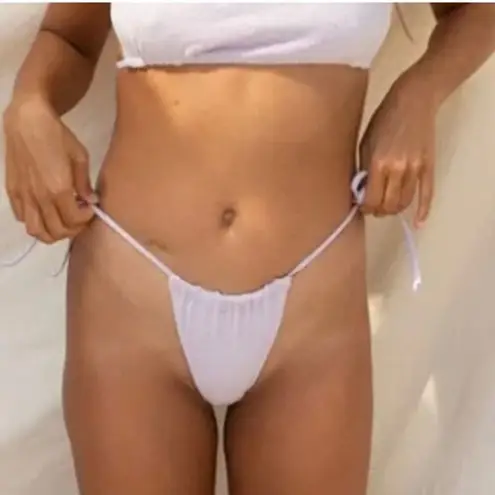 Stone Fox Swim Stone Fox SWIM AURA BOTTOM in Orchid Petal Terry Medium NWT