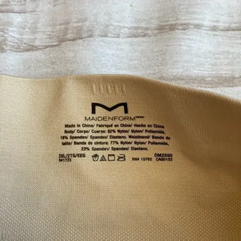 Maidenform Nude Shapewear Ultra Control Thigh Slimmer Plus Size 2XL NWT 2 Pairs