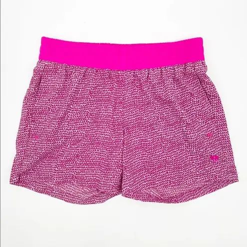 Mountain Hardwear  Shorts Pink Print Gorpcore Athletic Hiking Outdoor SZ Small