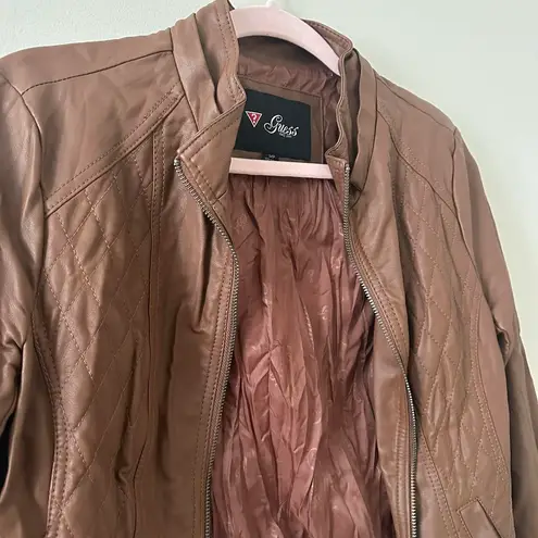 Guess  Brown Bomber Jacket