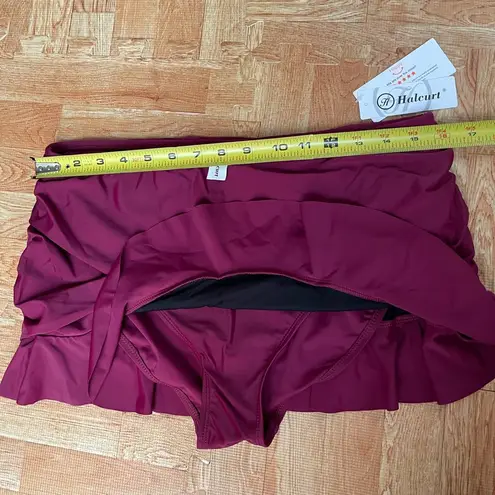 NWT Halcurt women’s swim skirt with bottom panty size XL