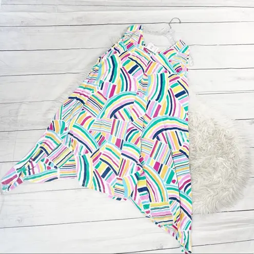 Fresh Produce Fresh Produce Sundrenched Lydia Abstract Art Asymmetrical bottom Dress Size 3X