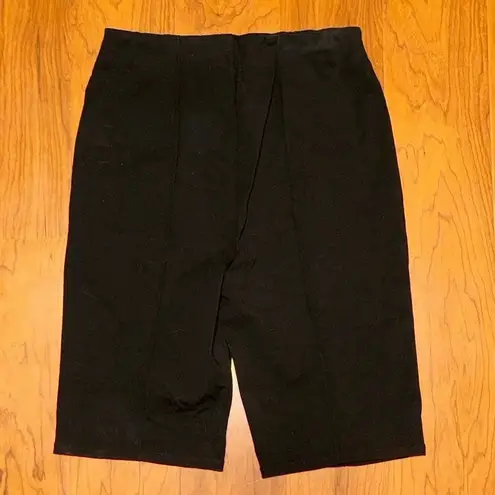 ANINE BING | Toby Short Pull On Elastic Waist Black size Small