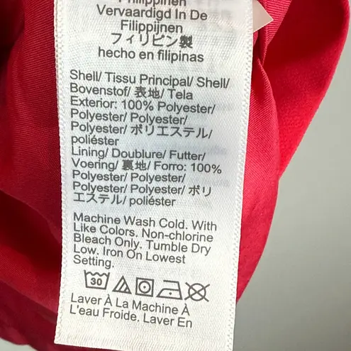 J. Crew Belted Suiting Dress Womens 14 Poppy Red Cap Sleeve Tie Waist Modest NWT