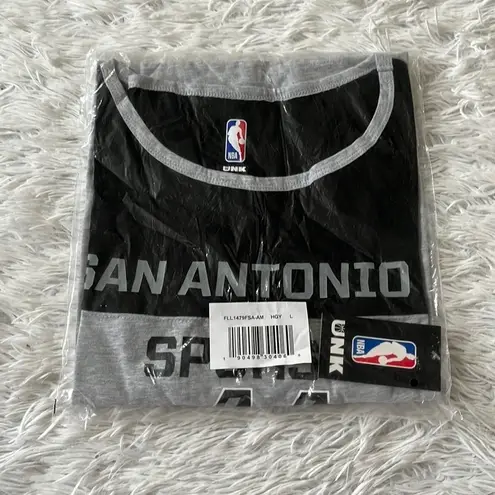 Nba Unk  Shirt  Women’s San Antonio Spurs Baseball 3/4 Sleeve size Large