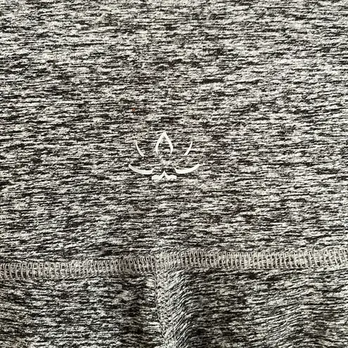 Beyond Yoga Spacedye Walk And Talk High Waisted Capri Legging Black Gray Size S