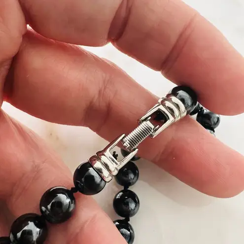 Hematite Perl Bead Necklace