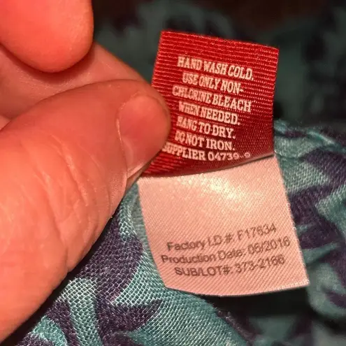 Arizona Jeans Arizona Jean Turquoise Geometric Infinity Scarf