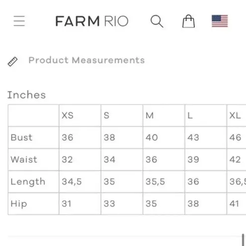 Farm Rio Black Heart Neckline Smocked Detail Mini Dress Size S NWT