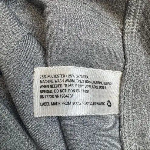 All In Motion Women's Spandex Bermuda Bike Shorts M Med Medium Grey Gray Stretch