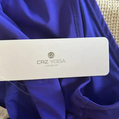 CRZ Yoga SOLD Sunshine High Waisted Swim Shorts - Ruched SiPurple, Size XXS, NWT