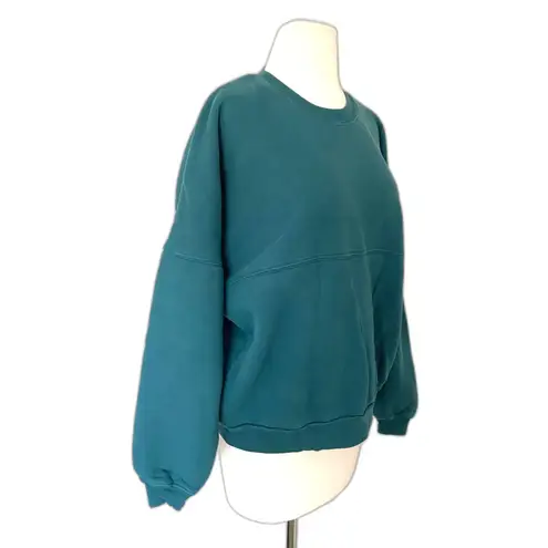 Spirit Jersey NWT Green Oversized Unisex Cotton Sweatshirt Short Matching Set M