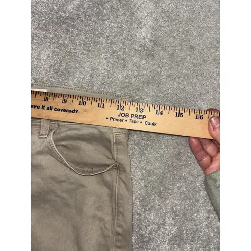 L'Agence L Agence Womens Alexia High Rise Cigarette Cropped Jeans Tan Denim Size 24