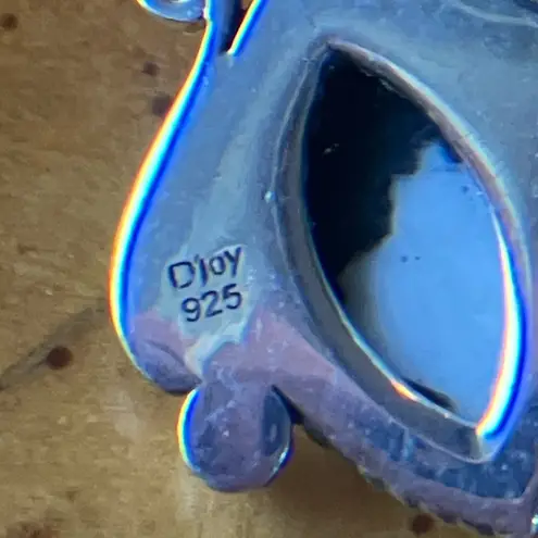 White Buffalo Blue Turquoise Sterling Silver Earrings