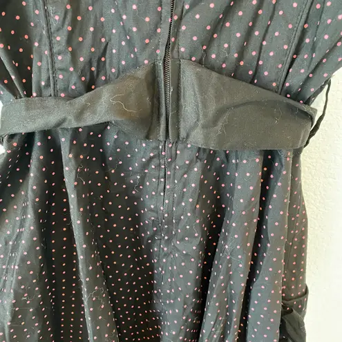 Hell Bunny Martie Polka Goth Dress in Size XS