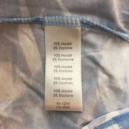 P.J. Salvage Womens Top Luxe Floral Cami In Ice Blue Lounge Pajama S