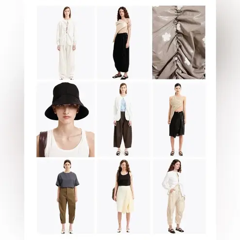 JT BY JT | High Fashion Designer Cotton Short Silk Overlay Avant Garde Black S