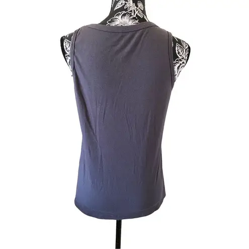 Chill Wide Strap Tank Top Summer Vacation Coastal White