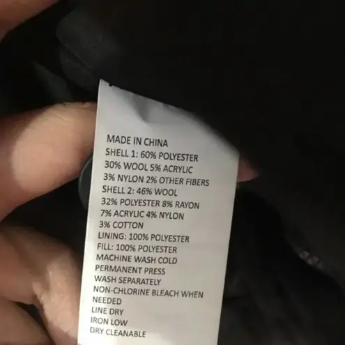 prAna  Insulated Wool Blend‎ Caprise Gravel Jacket