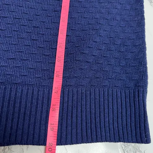 Lululemon  Texture Play Crew Sweater Sz XS S night sea blue