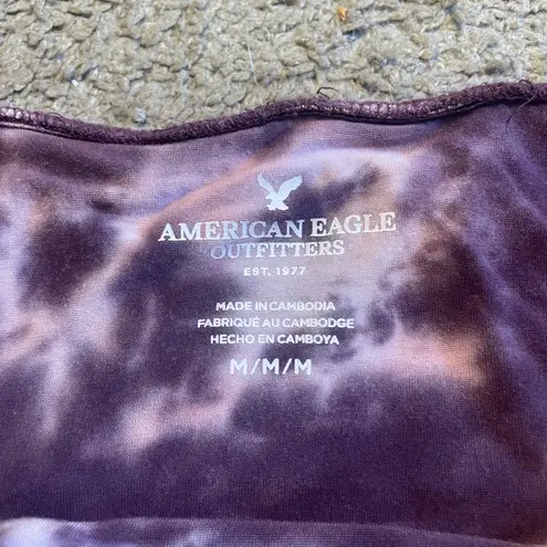 American Eagle  Outfitters Bodysuit, Off-The-Shoulder Ruffle Spaghetti Strap Tank