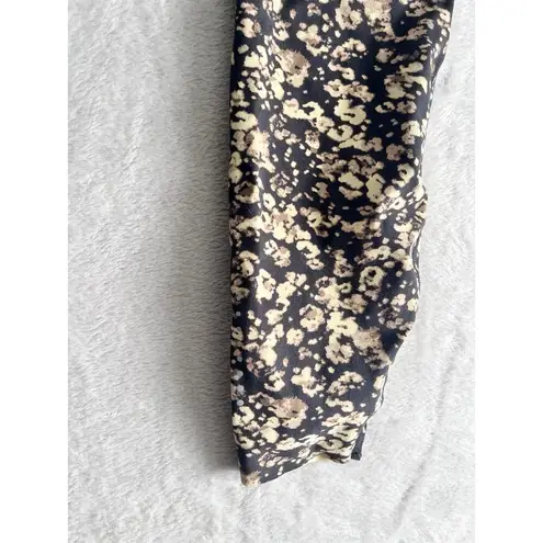 Varley Let's Go High-Rise 23" Legging Black/Yellow Womens M Anthropologie