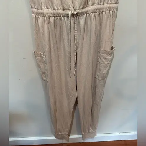 Eberjay Eberjey Brie Cargo Sleeveless Jumpsuit in Antique Rose Sz M