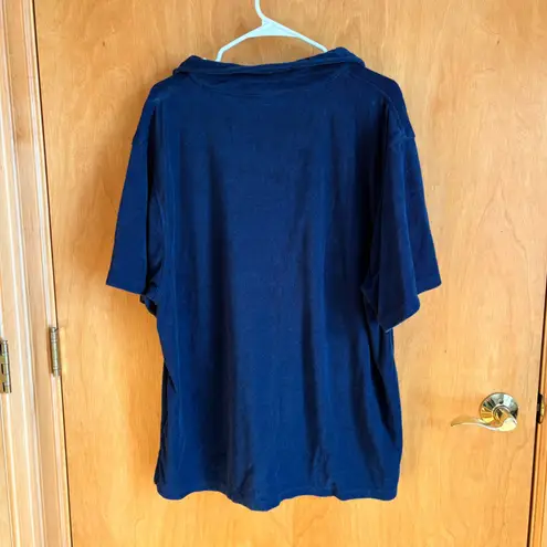 Taylor Swift 3XL Navy Blue Terry Cloth Polo Shirt Last Great American Dynasty
