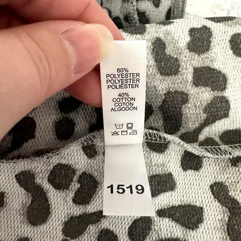 Cosabella Sterling Leopard Heathered Gray Tank