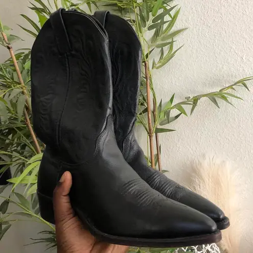 Dan Post Vintage Women Black 100% genuine leather