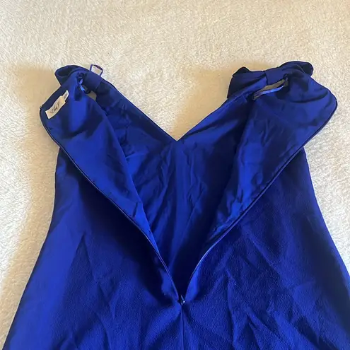 Eliza J ā Bow Shoulder Sheath Dress Cobalt Blue Size 8 NWT