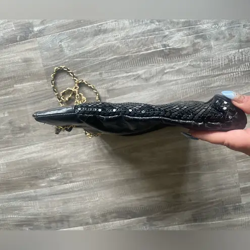 GVanti Vintage Metal Mesh Handbag Black