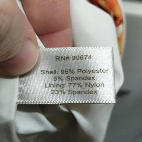 Boston Proper Size Small Heartthrob Multicolor Floral Slit Sleeve Mini Dress