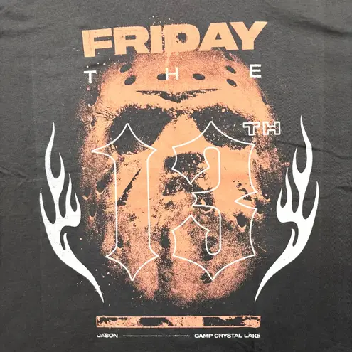 Friday the 13th Jason Voorhees Camp Crystal Lake Horror Tee XL