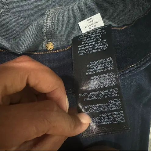 Liverpool Jeans Company NEW Stitch Fix Liverpool Meredith Slim Ankle In Griffith Size 16/33