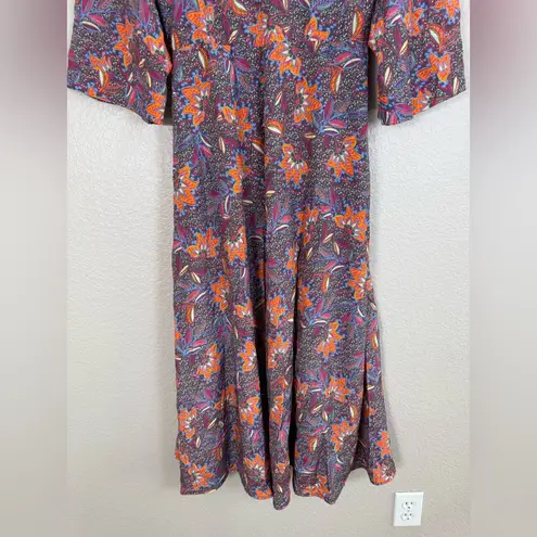 Travis Mathew Savanna Coverup Maxi Dress size Small $160 Purple