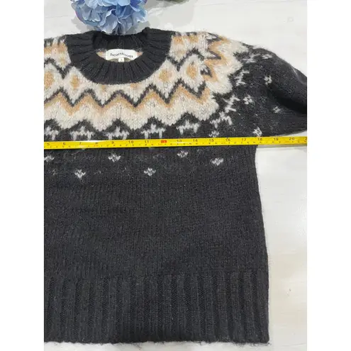 Heartloom Fair Isle Sweater Pullover Knit Winter Warm Cozy Small